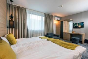 Фото номера Двухместный номер с 2 отдельными кроватями Отель Devin Spa Hotel г. Девин 8