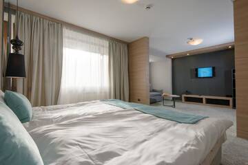 Фото номера Люкс с 1 спальней и балконом Отель Devin Spa Hotel г. Девин 4